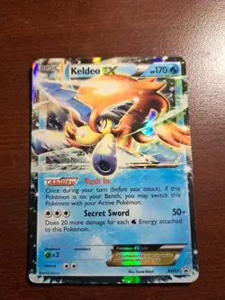Keldeo EX - BW61 - Pokemon Promo Black & White Ultra Rare Card HP/DMG - Image 1