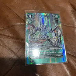 Digimon Card Zephagamon Ace BT20-101 Secret Rare Special Booster 2.5 - Image 1