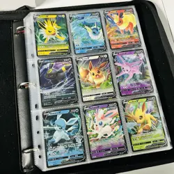 Huge Binder Eeveelution Collection Lot 170+ Pokemon Cards Mixed EX SV Holo Art - Image 1