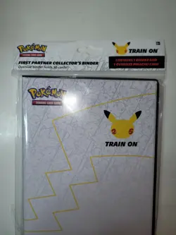 Pokemon 25th Anniversary Jumbo Binder with Jumbo Promo Pikachu Card! Brand New! - Image 2