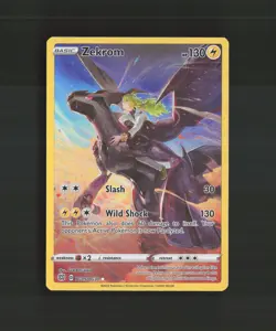 Zekrom TG05/TG30 Brilliant Stars Full Art Ultra Rare Holo Pokemon Card NM - Image 1