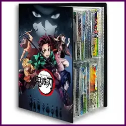 Demon Slayer Kamado Tanjirou 240pcs Card Album Book Game Card Holder Binder VMAX - Image 1