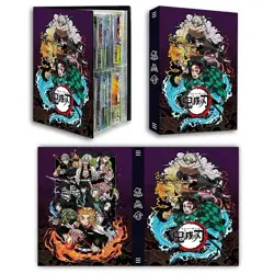 Demon Slayer Kamado Tanjirou 240pcs Card Album Book Game Card Holder Binder VMAX - Image 3