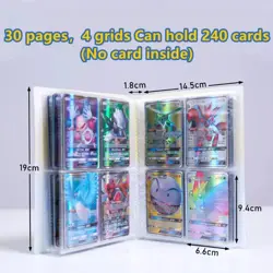 Demon Slayer Kamado Tanjirou 240pcs Card Album Book Game Card Holder Binder VMAX - Image 4