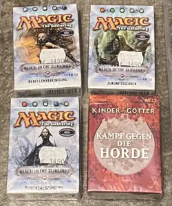 MTG - 4 DECKS- 3 Future Sight decks, 1 Born of the Gods deck *GERMAN* SEALED - Image 1