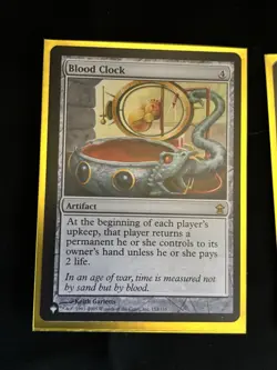 Blood Clock (SOK) Saviors of Kamigawa - MTG - LP - magic the gathering nonfoil - Image 1