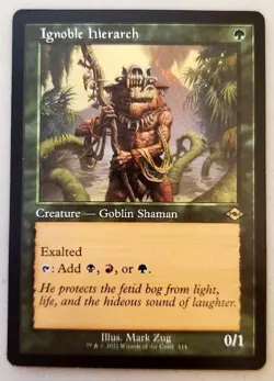1x Ignoble Hierarch Retro Frame Modern Horizons 2 MH2 Magic the Gathering MTG NM - Image 1