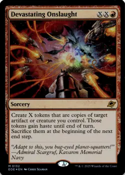 MTG Devastating Onslaught Foil NM Edge of Eternities Magic 132 - Image 1