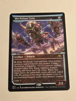 Mechtitan Core (Showcase) X1 NEO MTG Neon Dynasty - Image 1