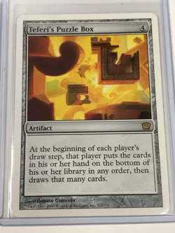 MTG Teferi’s Puzzle Box 9th Edition Rare - Image 1
