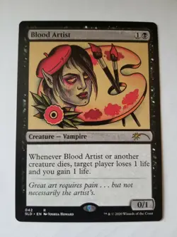 MTG Blood Artist Secret Lair NM - Image 1