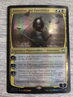 Aminatou, the Fateshifter Commander 2018 #37 Foil Mythic FREE SHIPPING - Image 1