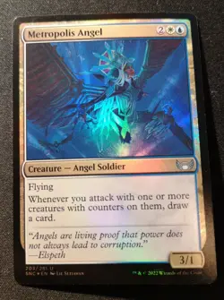 Metropolis Angel - Foil - SNC - MTG - EN - NM - 203/281 - Image 1