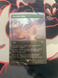 MTG Chocobo Camp (Borderless) - Final Fantasy - Image 1