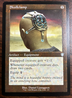 MTG - Skullclamp 159 Retro Frame - The Brothers' War Commander - NM - Image 1