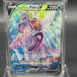 Pokemon Sword & Shield Promos Origin Forme Palkia V SWSH253 Holo Full Art NM - Image 1