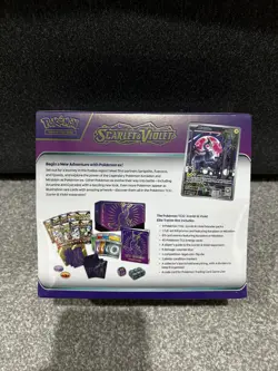 Pokemon TCG Scarlet and Violet Elite Trainer Box ETB - Miraidon - New & Sealed - Image 5