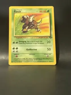 Pinsir 25/64 - Unlimited Rare - Pokemon TCG - Jungle - Image 1