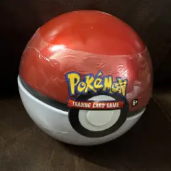 Pokemon TCG Poke Ball Tin H20 Brand New Rare (Dented) Cosmic EclipseU - Image 1