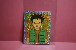 Merlin Topps Pokemon Sticker Brock Prism Holo #S27 Near Mint - Image 1