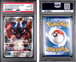 Pokemon TCG Lucario VSTAR Promo SWSH291 Crown Zenith PSA 10 Gem Mint - Image 1