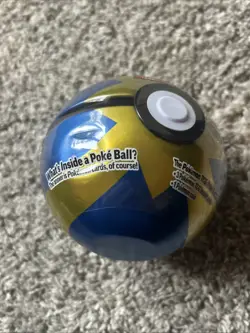 Pokemon TCG PokeBall Tin - Quick Ball H24 - Sealed New 3 Booster Packs & 1 Coin - Image 5