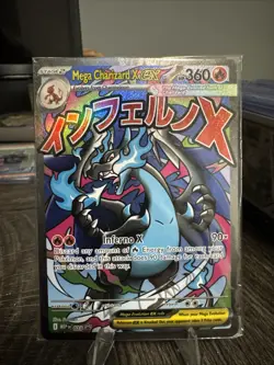 Pokemon TCG Phantasmal Flames Mega Charizard X Ex UPC Sealed Promo Clean! - Image 1