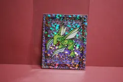 Merlin Topps Pokemon Sticker Scyther Prism Holo #S19 Near Mint - Image 2