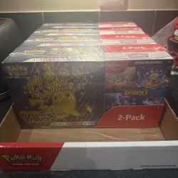 Pokemon SURGING SPARKS Elite Trainer Box Etb Booster Bundle Costco 2 Pack SEALED - Image 1