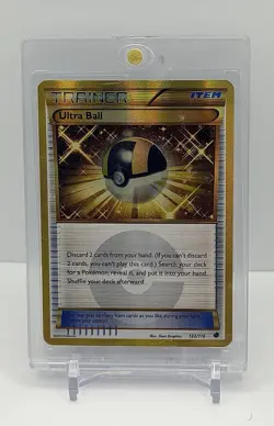 Pokemon Plasma Freeze Ultra Ball Secret Rare 122/116 TCG - Image 1