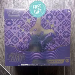 ✨ Pokemon Paldean Fates Elite Trainer Box ETB Mimikyu Pokemon TCG New Sealed UK - Image 1