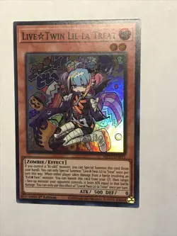 YuGiOH Live Twin Lil-la Treat Super Rare MP22-EN015 1st Ed. NM - Image 2