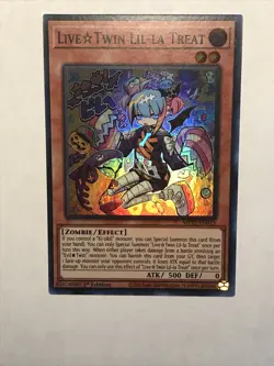 YuGiOH Live Twin Lil-la Treat Super Rare MP22-EN015 1st Ed. NM - Image 4