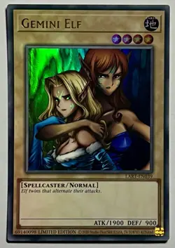 Gemini Elf LART-EN039 (NM) Ultra Rare Limited Edition Promo Yu-Gi-Oh - Image 1