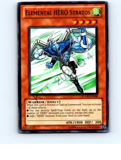 Elemental HERO Stratos #RYMP-EN008 Ra Yellow Mega Pack LP VG - Image 1