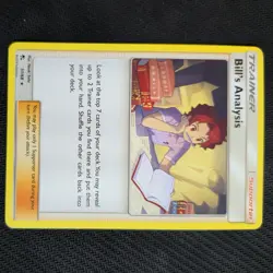 BILL'S ANALYSIS 51/68 POKEMON CARD (HIDDEN FATES SET) - Image 2
