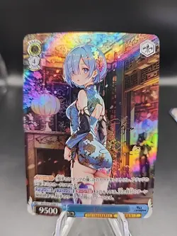 Rem Re Zero Anime Waifu Card Doujin ACG Goddess Holo - Image 2