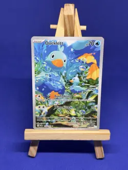 Pokemon TCG Ducklett White Flare Illustration Card 109/086 NM/M Condition - Image 1