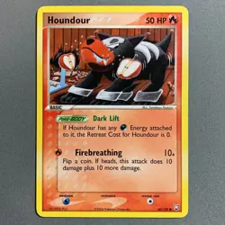 Houndour 60/109 EX Team Rocket Returns Regular Common Pokemon Card English LP-NM - Image 1