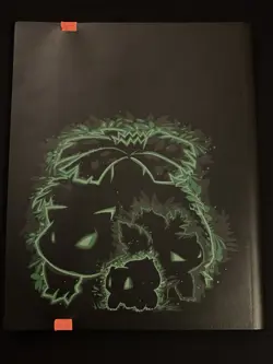 18-Page Fire Dragon Trading Card Binder + Pokemon & Yu-Gi-Oh Card Lot - Image 2