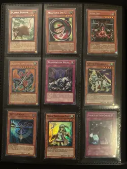 18-Page Fire Dragon Trading Card Binder + Pokemon & Yu-Gi-Oh Card Lot - Image 4