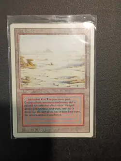Magic the Gathering Badlands Revised Edition Dual Land Regular Card - Image 1