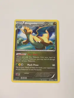 Dragonite 51/108 NM Non-Holo Rare Pokemon Card. Free Shipping Canada - Image 1