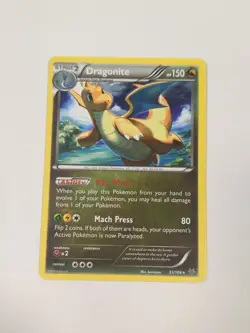 Dragonite 51/108 NM Non-Holo Rare Pokemon Card. Free Shipping Canada - Image 3