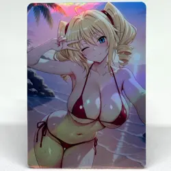 High School DxD Ravel Phoenix Goddess Anime Waifu ACG Foil Card - Image 1