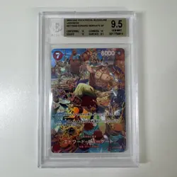 EDWARD NEWGATE SP 2024 ONE PIECE CARD GAME ROYAL BLOOD JAPANESE ST15002 BGS 9.5 - Image 1