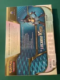 Pokemon Lucario VSTAR Premium Collection Box : New & Sealed : TCG Cards - Image 2