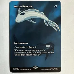 Mystic Remora - #16 Regular Borderless - Avatar Eternal - Mtg - Image 1
