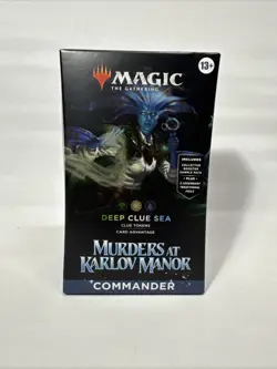 MtG: Murders at Karlov Manor - Commander Deck - Deep Clue Sea - NEW/SEALED - Image 2