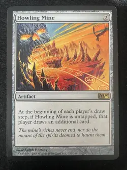 Magic the Gathering Magic 2010 Core Set (M10) Howling Mine Rare 212/249 - Image 1